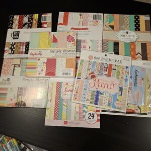 6x6 paper pad bundle